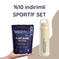 Sportif Set (Bitkisel Protein + Çelik Termos)