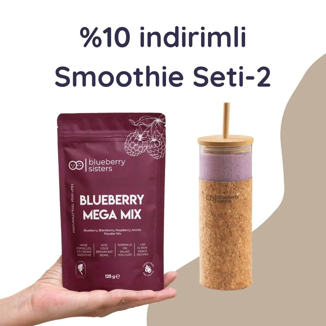 Smoothie Set-2 (Megamix + Cam Şişe)
